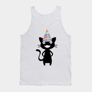 Party cat Tank Top